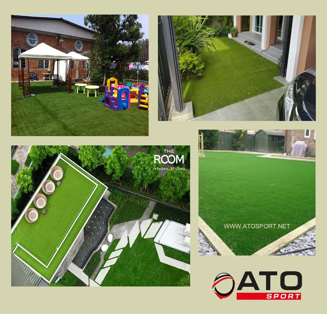 หญ้าเทียม 20 มม. 4 สี UV